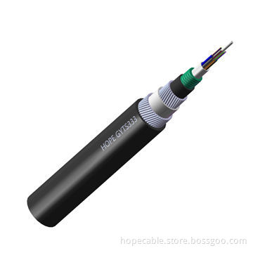 12-144 Cores Single-mode/-mode SM G652D MM 50/125 MM 62.5/125 GYTS333 Fiber-optic Cable